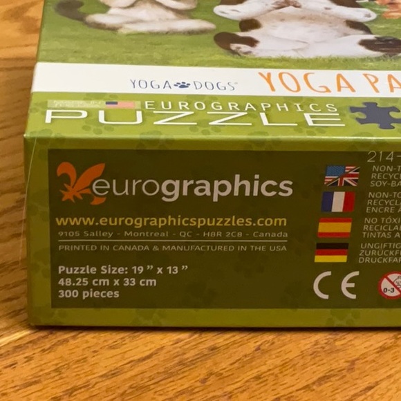 eurographics Yoga Park 300 Piece Puzzle Dogs and Cats - Picture 4 of 5